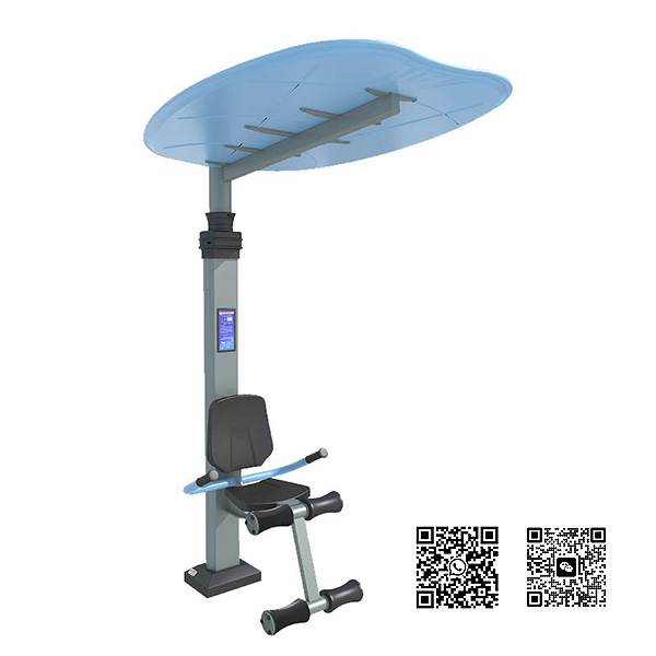 Intelligent single-column knee joint trainer